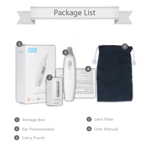 

Heal Force Medical Digital Infrared Ear Thermometer
