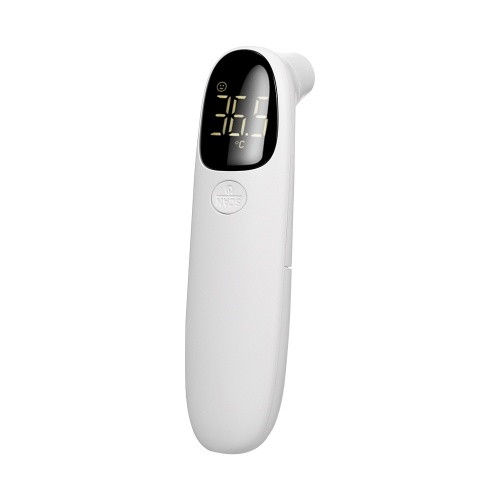 Berührungsloses IR-Infrarot-Thermometer Stirntemperaturmessung LCD-Hintergrundbeleuchtung Digitalanzeige ℃ / ℉ Genauigkeit ± 0,2 ℃