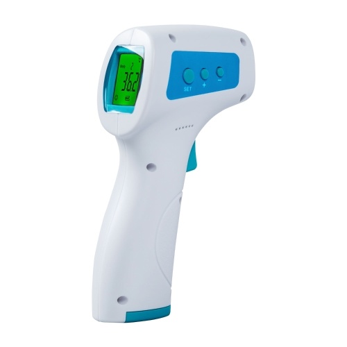 

YHKY-2000 Non-Contact Infrared Forehead Thermometer for Baby, Adult, Child, Surface of Objects, with Memory Function, Color Alarm, Sound Setting, Accurate +/-0.2℃/0.4℉