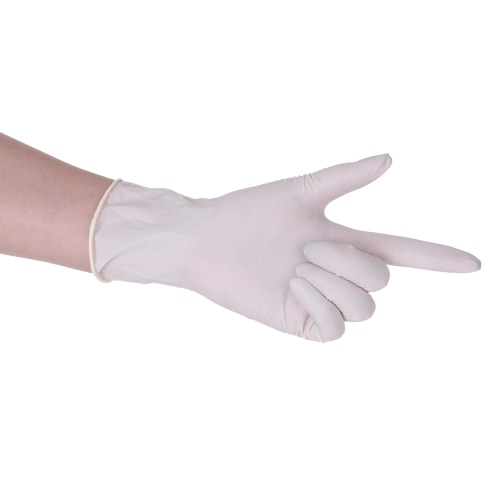 

Decadeal 100PCS Disposal Latex Gloves Powder Free Перчатки для экзаменов