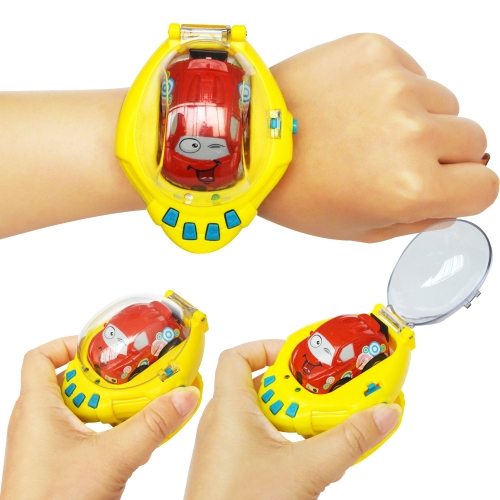 

Mini Cartoon Watch wireless Remote Control Sensing Gravity Car Toy USB Rechargeable Children Induction Toy