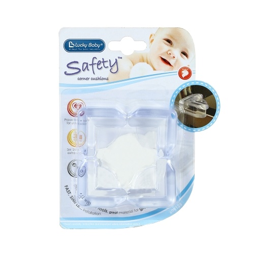 

4Pcs / Pack безопасности Clear Corner Protector Sharp Угловая гвардия Кофейный уголок Угловая подушка для столов и мебели и острых углов Baby Proofing