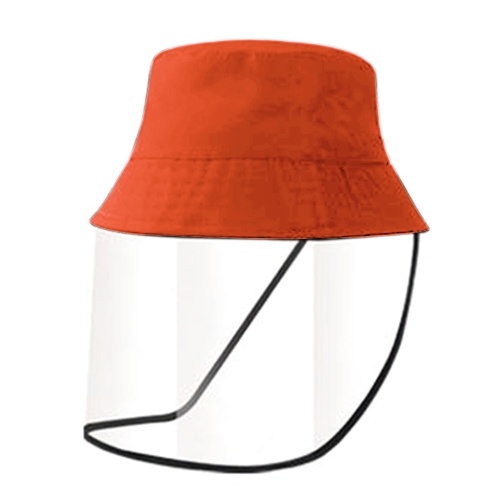 

Korea Style Anti-Germs Wind-Resistant And Anti-Dust Conjoined Cap Epidemic Prevention Bucket Hat
