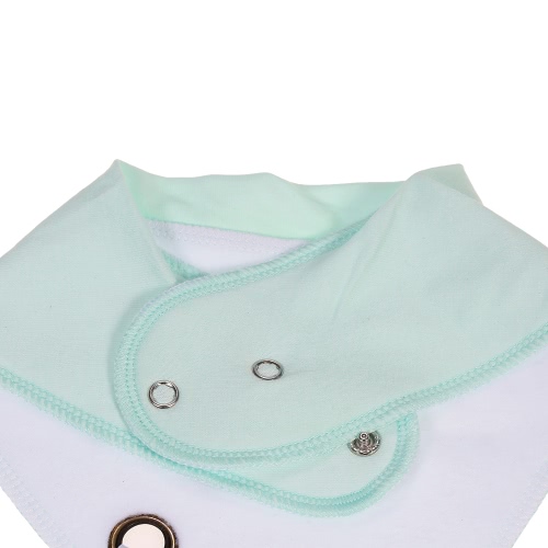 

Baby Drool Bibs with Pacifier Clip Absorbent Burpy Cloths Drool Pinafore Double Cloth Organic Cotton Set 4 Pack 4 Kinds of Pattern