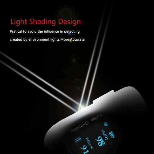 Accurate OLED Display Fingertip Pulse Oximeter SpO2 Oxygen Monitor for Healthcare Home Use