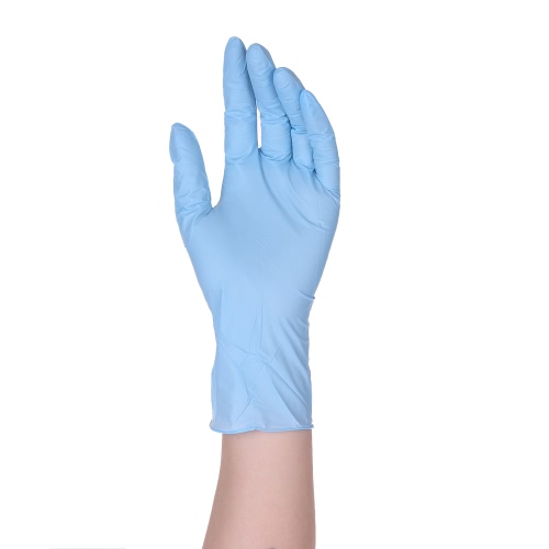 

Decdeal 100 Count Nitrile Exam Gloves Powder Free Disposal Gloves Latex Free S / M / L Размер Медицинская пищевая промышленность П