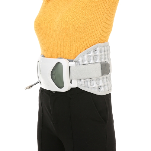 

Carevas Back Decompression Belt Lumbar Support Brace Spinal Air Traction Device Back Pain Relief for Degenerative Disc/Spinal Stenosis/Sciatica 4 Size(24.9-43.3" Waistline) CE & FDA Approved