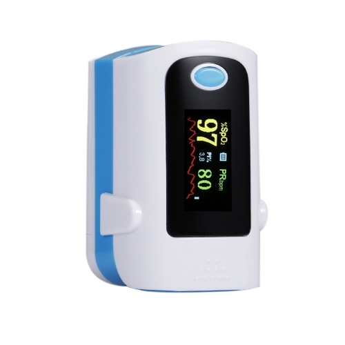 

Fingertip Pulse Oximeter Blood Oxygen Saturation Pulse Intensity Monitor SpO2 Monitor LED Color Display Pulse Rate Monitor