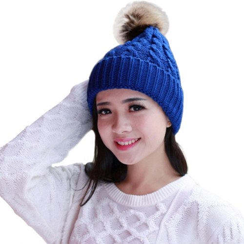 

Fashion Winter Women Warm Thick Cap Skullies