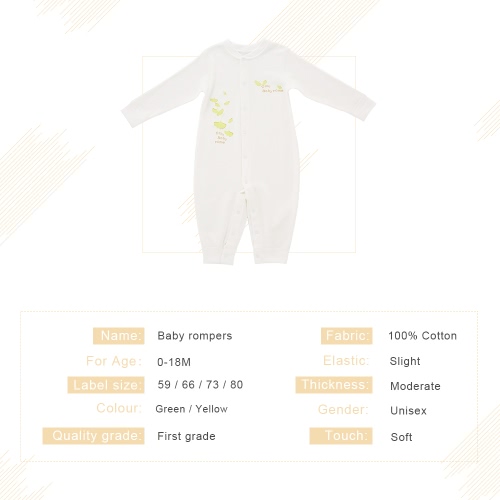 

Baby Romper Unisex 100% Cotton Baby Bodysuit Clothes Playsuit Long Sleeve Pants Spring Summer Autumn For Newborn Infant Baby Girl