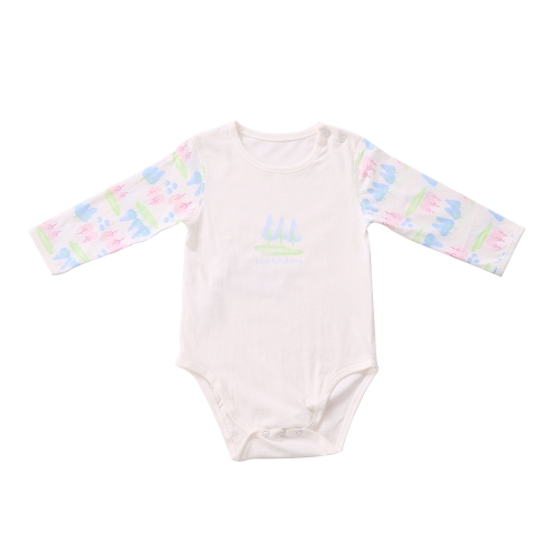 

Baby Romper Unisex 100% Cotton Baby Clothes Bodysuit Playsuit Long Sleeve Summer для новорожденного младенца Baby Boy Boy Blue 3-6