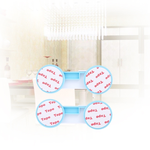 

2Pcs Baby Регулируемая защита от запирания Защитный чехол для детского ребенка Шкаф для дверных замков Холодильник Туалетный замок Pink