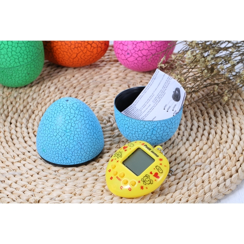 Multi-color Tamagotchi Electronic Pets Toys Surprise Dinosaur Egg Virtual Cyber Funny Tiny Digital Virtual Pet Crackle Tumbler Toy
