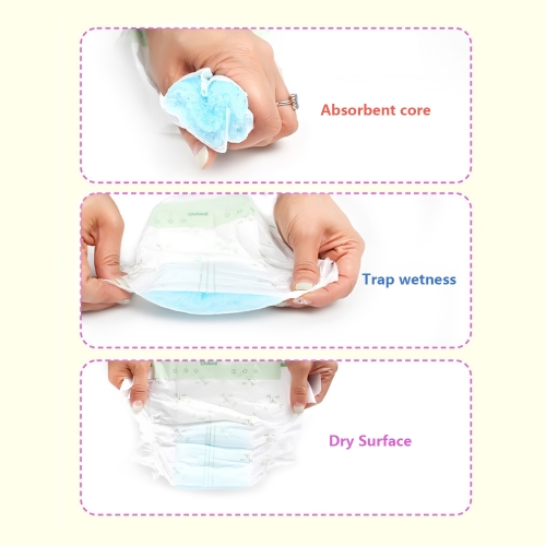 

Chikool Baby Training Diaper Pants Ultra Thin Size L 20 Count For 18-22lb Baby Pull-Up Diapers Nappy Breathable Soft