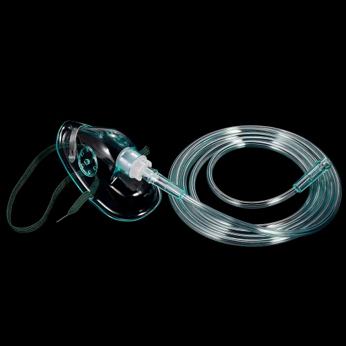 

Decdeal 10PCS Medical Oxygen Mask with 2M Tubing O2 Concentration FDA Approved