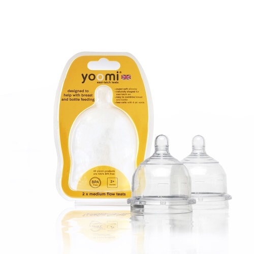

YOOMI 2 Pack Baby Bottle Teat