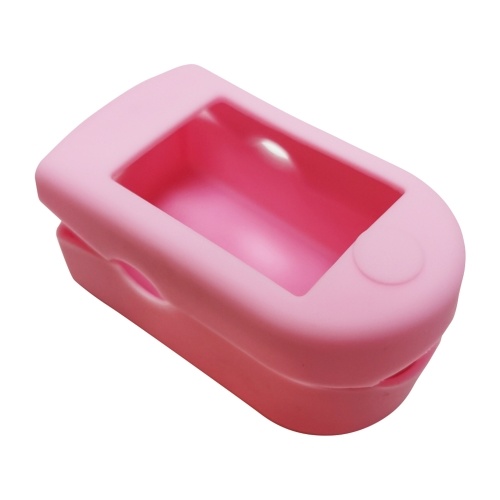 Blood Oxygen Monitor Case Silicone Fingertip Pulse Monitor Cover Pulse Oximeter Protective Storage Case for Travel Home Use