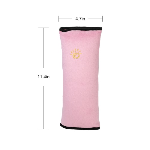 

Kids Seat Belt Pillow Adjust Vehicle Shoulder Pad Car Safety Belt Covers Protect Cushion Yellow