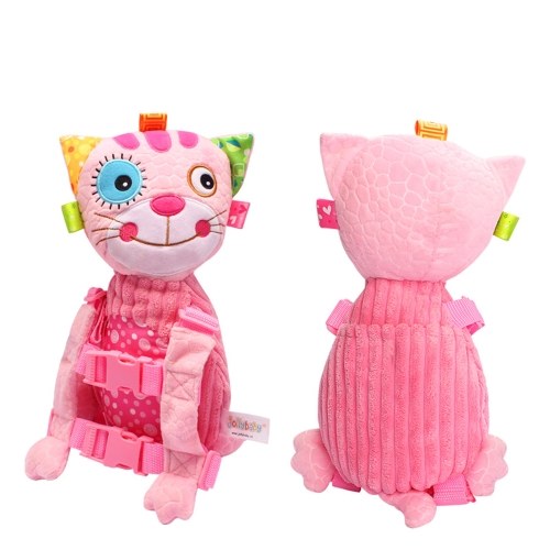 

Baby Safety Harness Walker Plush Cartoon Animal Anti-lost Strap Backpacks Shoulder Bag Lion Yellow