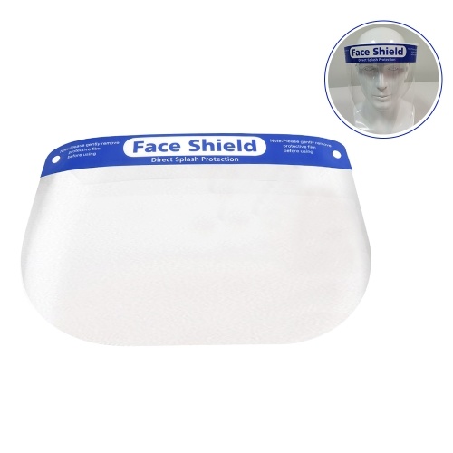 Transparent Protective Face Shield Anti-Fog Windproof Dustproof Anti-Splash Outdoors Kitchen Face Protection