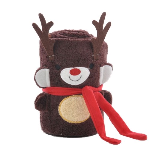 

Christmas Baby Blanket Flannel Swaddle Snuggle Super-Soft Plush