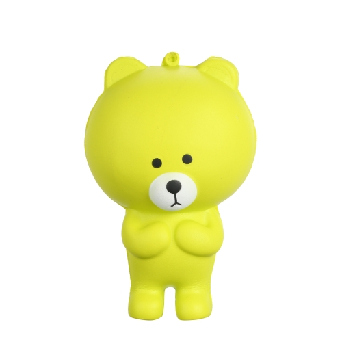 Cartoon Bear Squishy Jumbo morbido lento aumento Elasticità Spremere bambini divertenti giocattolo