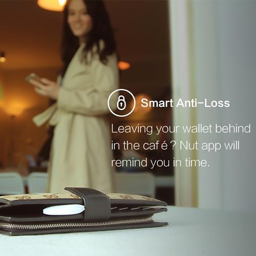 

BT Anti-lost Tracker Smart Tag Two-way Alarm GPS Locator Kids/Phone/Key/Wallet/Luggage/Item Finder for iOS/Android Grey