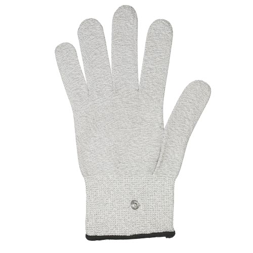 

Decdeal 2PCS Проводящий массаж Электротерапия Электродные перчатки S / M / L