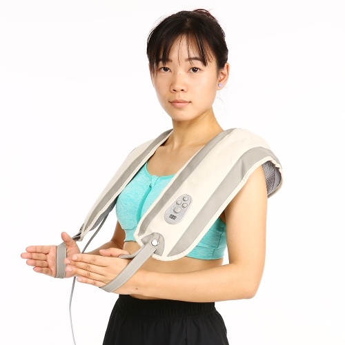 Carevas Tapping Neck and Shoulder Massager с теплом Полный электрический массаж тела 15 Интенсивность / 39 режимов / 15 минут Время для облегчения боли и расслабления