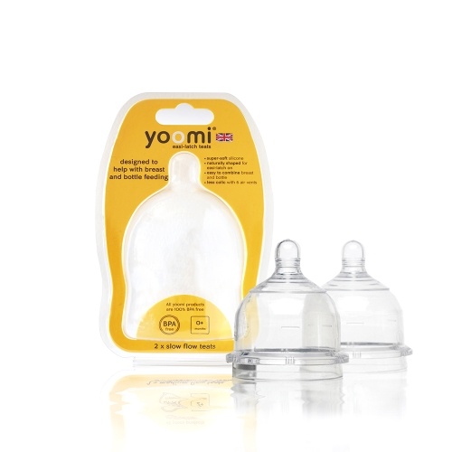 

YOOMI 2 Pack Baby Bottle Teat