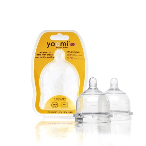 

YOOMI 2 Pack Baby Bottle Teat