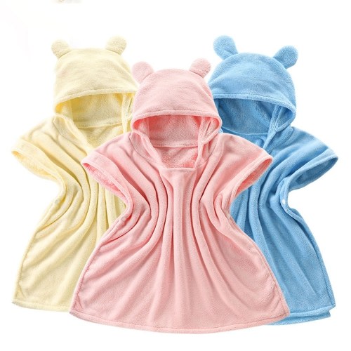 

Hooded Baby Towel Bathrobe