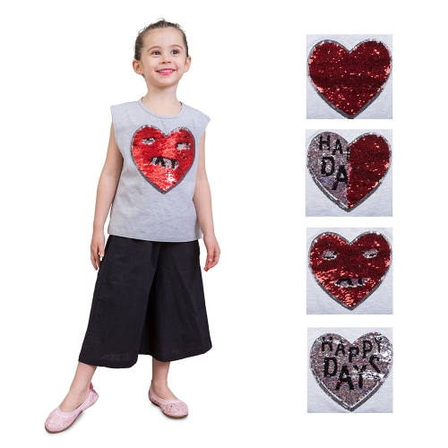 Футболки для девочек Футболки Cute Heart-Shaped Cotton Summer Sleeveless Casual Kids Tops Детская одежда Grey 3T
Футболки для девочек Футболки Cute Heart-Shaped Cotton Summer Sleeveless Casual Kids Tops Детская одежда Grey 3T