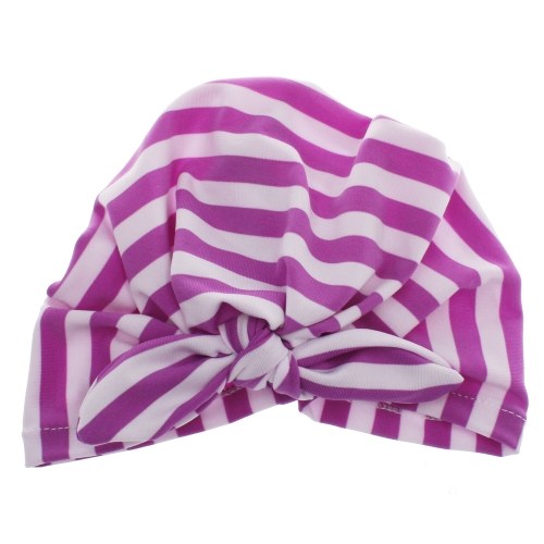 

Striped Bowknot Baby Girl Cap Beanie