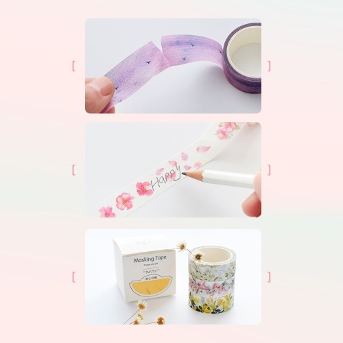 

3 Pcs Decorative Masking Paper Tape Set