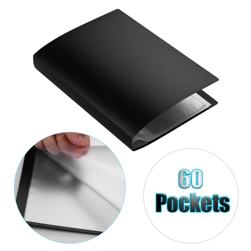 A4 Clear 10 Pockets Display Book Presentation Book