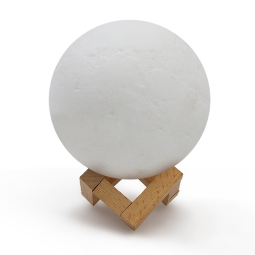 

Touched Switch LED Moon Lamp Children Bedside Night Light Bedroom Lights USB Moon-shaped Table Light