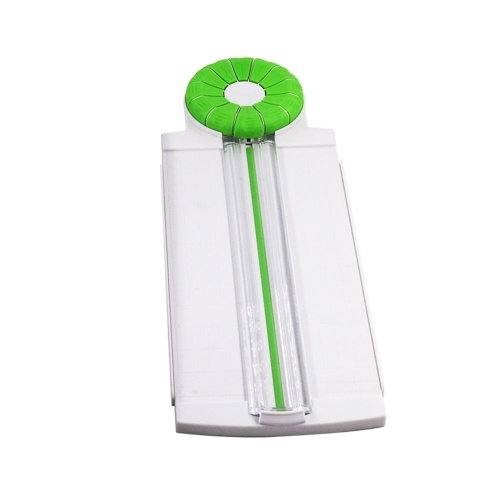 12in1 Mini Paper Trimmer Rotary Cutter A4 Cut Length 12 Different Shapes Desktop Paper Cutting Machine with Auxiliary rulers for Craft Paper Photos Cards Scrapbooking Office Home Supplies