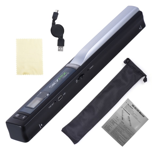 

TSN410 Portable Handheld Mobile Color Scanner Handyscan 900dpi Driver-free for Document Photo receipt Book Magzine