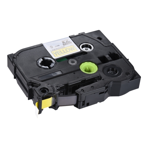 

Laminated Label Tape Black on Red Compatible for Brother P-touch Label Printer PT-1010/PT-2100/PT-18R/PT-E200/PT-9500 9mm * 8m