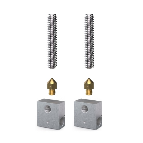 

Anet 6Pcs / Set 0,4 мм латунная насадка-экструдер Печатающая головка + Блок нагревателя Hotend + 1,75 мм горловые трубки Трубы для Anet A8 A6 Ender 3 Принадлежности для 3D-принтеров