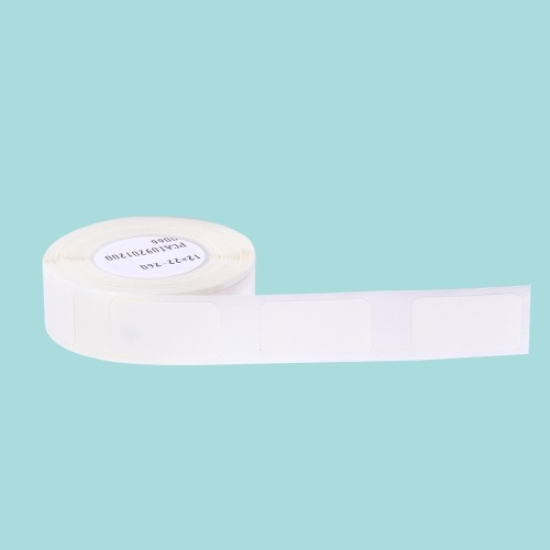 

Thermal Printing Label Paper Barcode Price Size Name Blank Labels Waterproof Tear Resistant 12*22mm 260pcs/roll