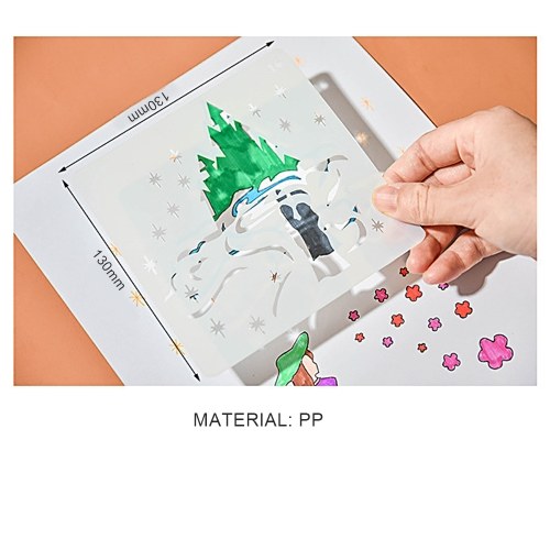 

Drawing Painting Stencils Hollow Out Design PP Templates