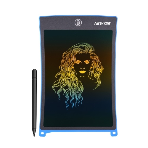 NEWYES 8.5 Inch LCD Writing Tablet Portable Reusable Electronic Digital Drawing Board Graphics Handwriting Pad Single Color Screen