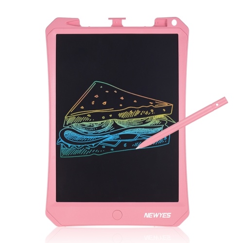 NEWYES 10,5-Zoll-LCD-Schreibtablett Elektronisches Zeichenbrett Wiederverwendbares digitales Handschriftpad Druckempfindliche Technologie Einfarbiger Bildschirm