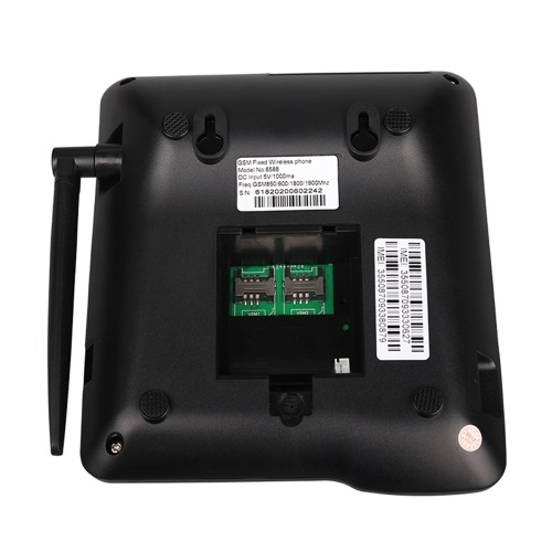 

Беспроводной телефон, настольный телефон с поддержкой GSM 850/900/1800/1900 МГц, две SIM-карты, 2G, стационарный беспроводной телефон с антенной, радиобудильником, функцией для дома, домашнего колл-центра, офиса, компании, отеля