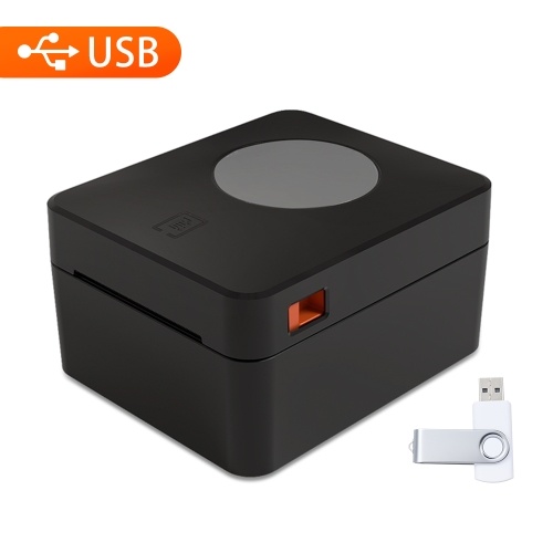 Imprimante d'étiquettes thermiques de bureau pour 4x6'''' Impression d'étiquettes d'emballage Tout en un fabricant d'étiquettes Connexion USB filaire