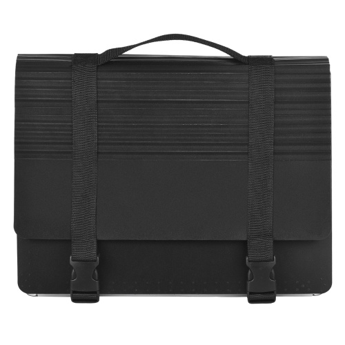 Bisofice Accordian File Folder Organizer with Handle 24 Pockets Expanding File Case 