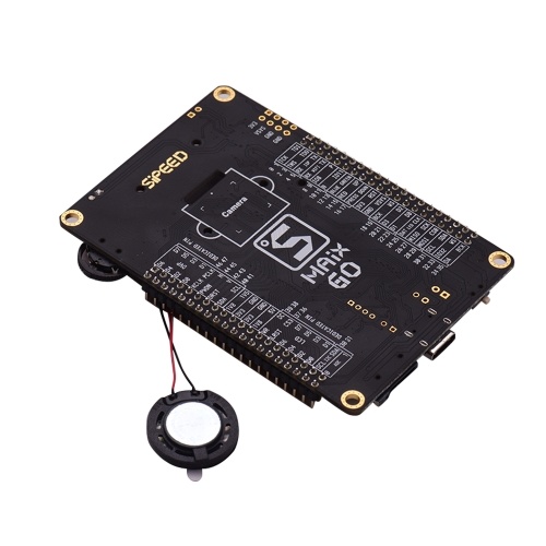 

Sipeed Maix-GO Suit RISC-V Dual Core 64bit with FPU K210 AI Development Board Mini PC+ WiFi + Antenna + 2.8 Inch LCD Touchscreen + 2 Megapixel OV2640 Large Camera + USB Cable + Protective Case Kit