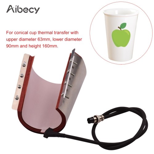 

Aibecy Conical Mug Cup Press Heating Transfer Attachment Silica Gel